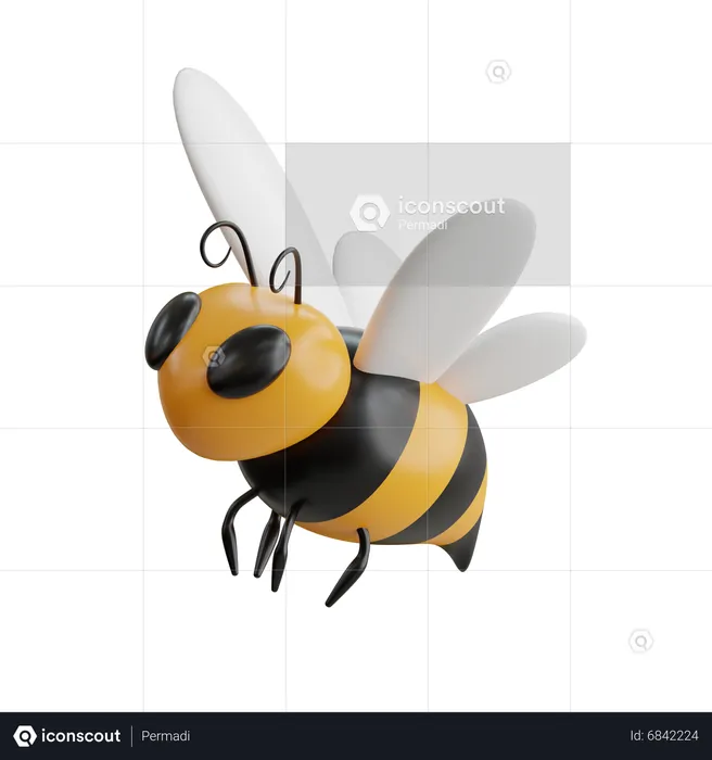 Abeille  3D Icon