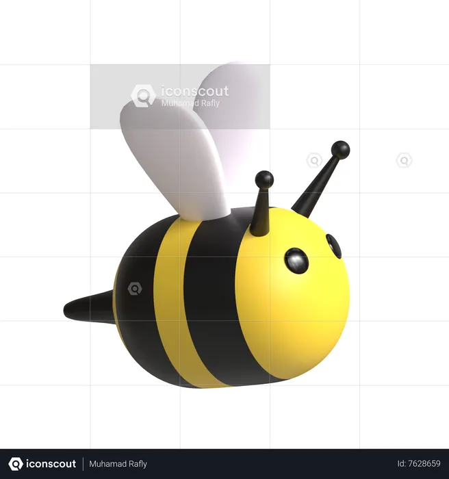 Abeille  3D Icon