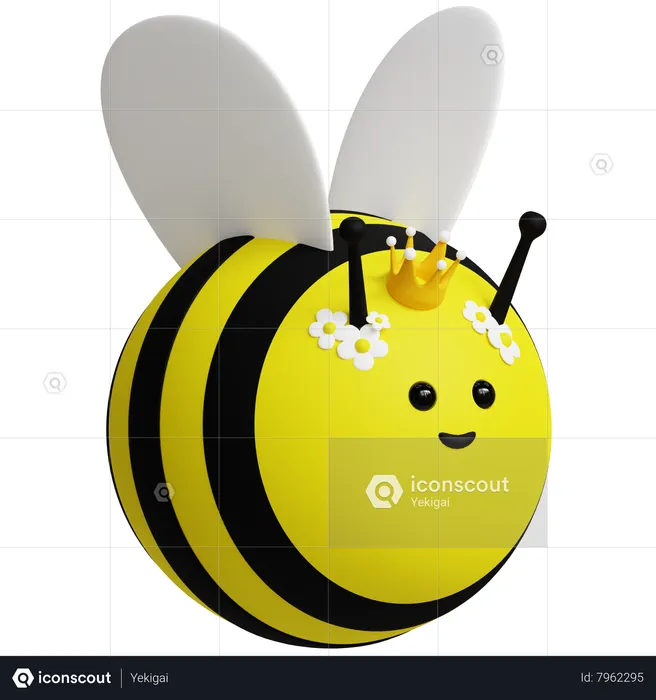 Abeille  3D Icon