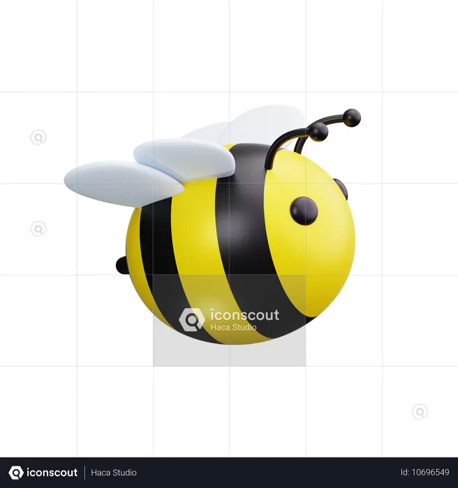 Les abeilles  3D Icon