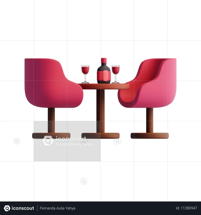 Abendessen  3D Icon