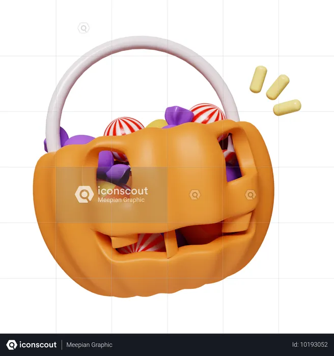 Abóbora de Halloween  3D Icon