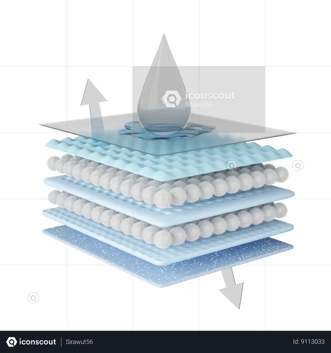 Absorbent Pad  3D Icon