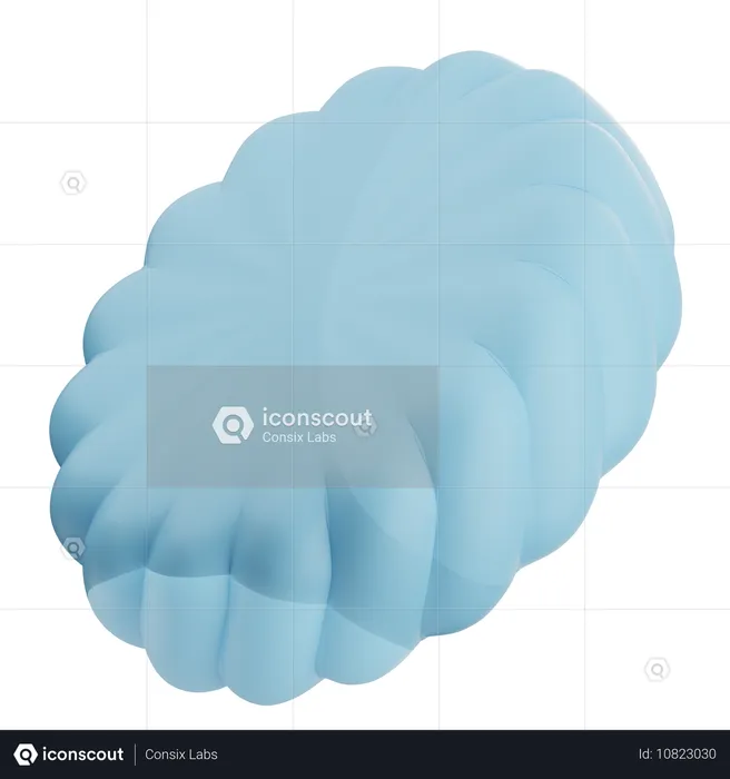 抽象的な風船の形  3D Icon