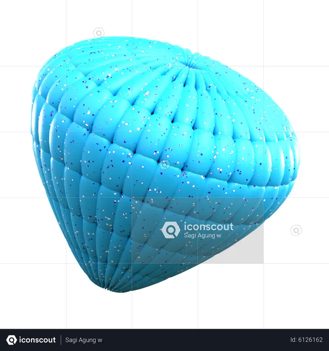 Abstract Balloon Shape  3D Icon