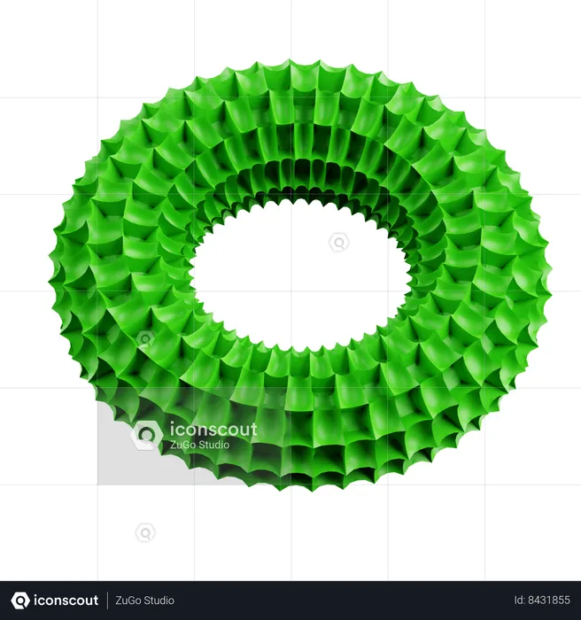 Abstract Ring  3D Icon