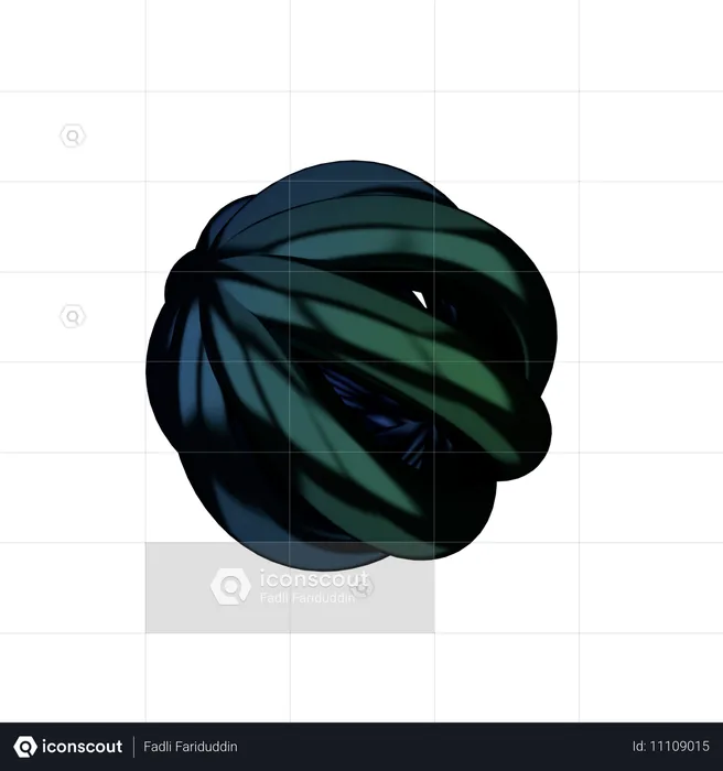 抽象的な形  3D Icon