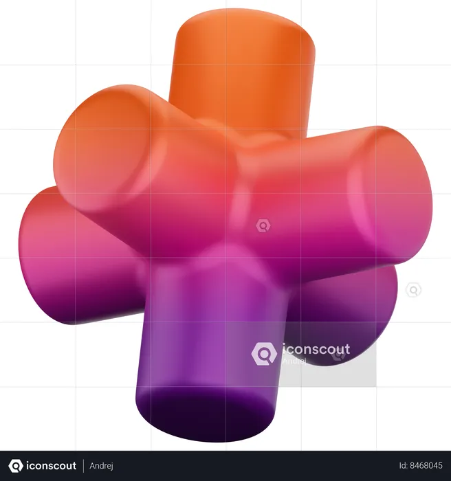 Abstract Shape  3D Icon