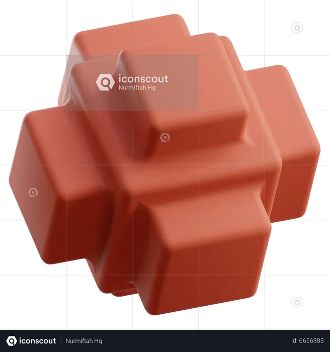 Abstract Shape  3D Icon