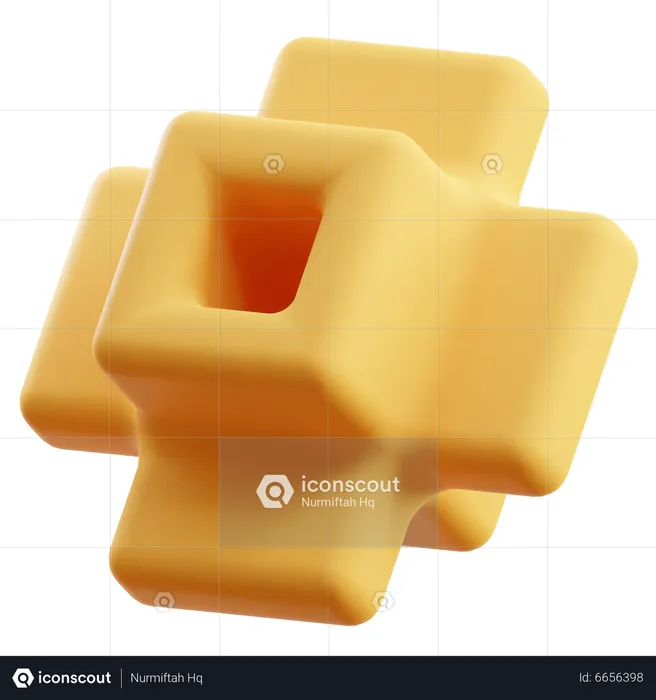 Abstract Shape  3D Icon