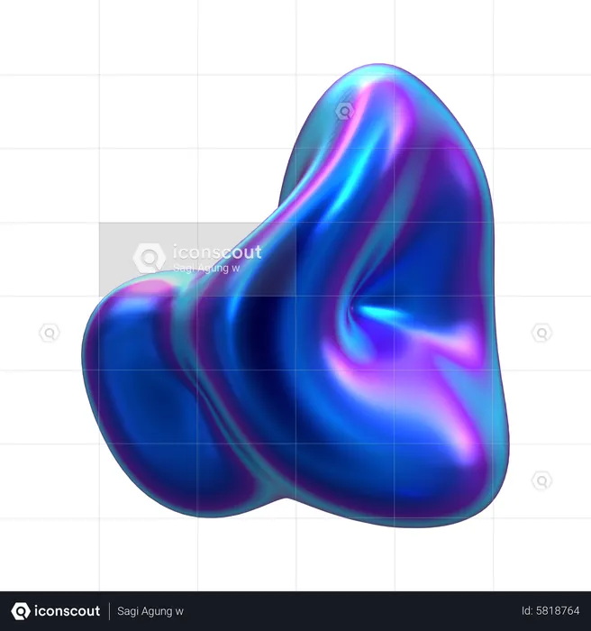 Abstract Shape  3D Icon