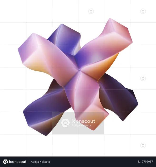 Abstract Shape  3D Icon