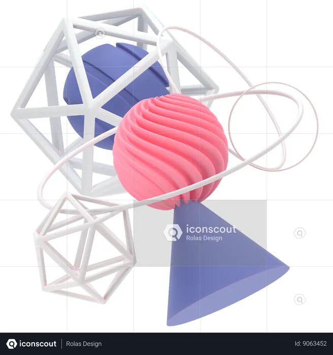 Abstract Shape  3D Icon