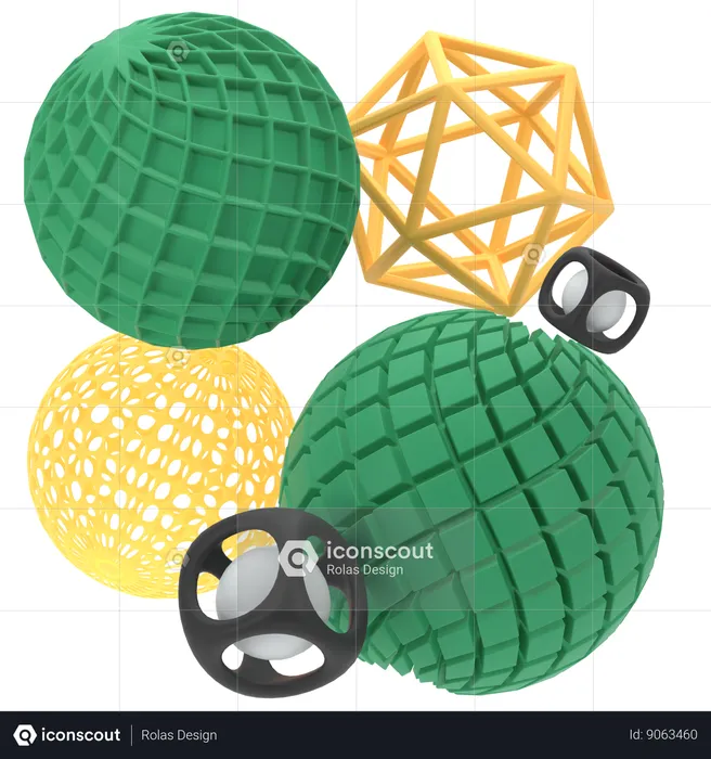 Abstract Shape  3D Icon