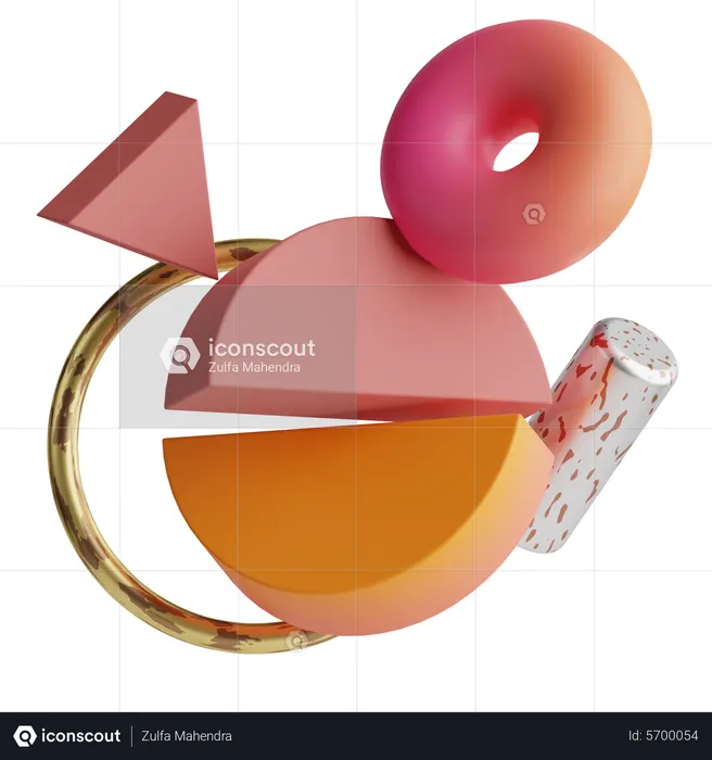 Abstract Shape  3D Icon