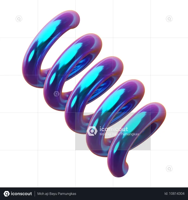 Abstract shape  3D Icon