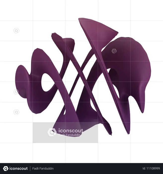 Abstract Shape  3D Icon