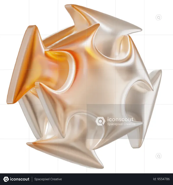 Abstract Shapes  3D Icon