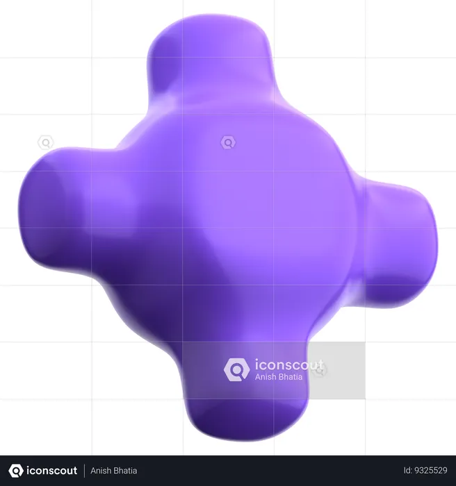 Abstract Shapes  3D Icon