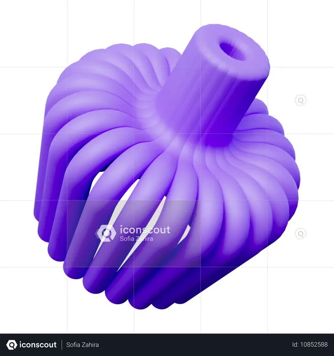 Abstrakte Form  3D Icon