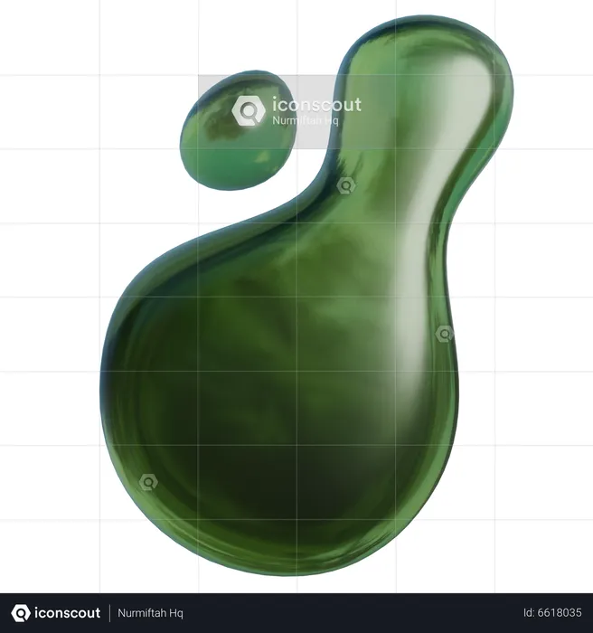 Abstrakte Form  3D Icon