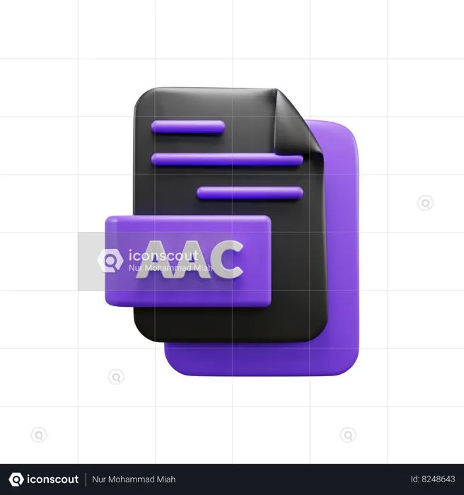 ACC-Datei  3D Icon