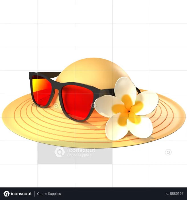 Accesorios de playa  3D Icon