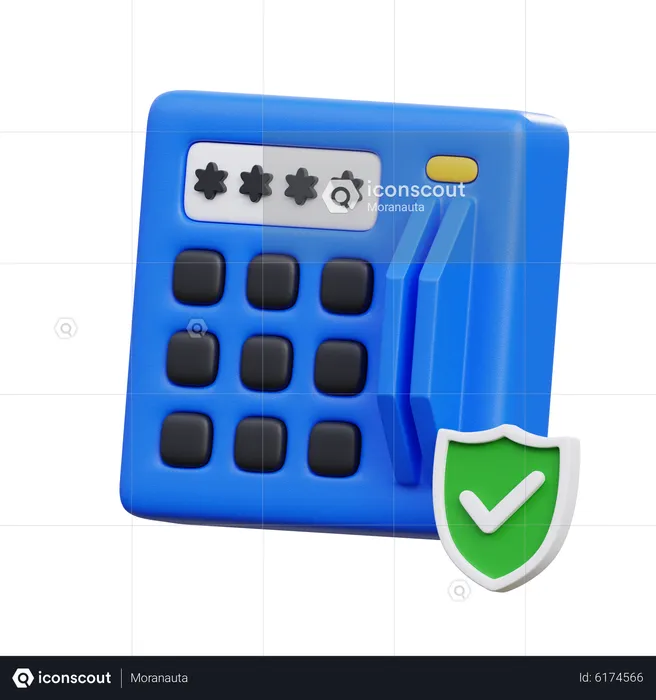 Access Card  3D Icon