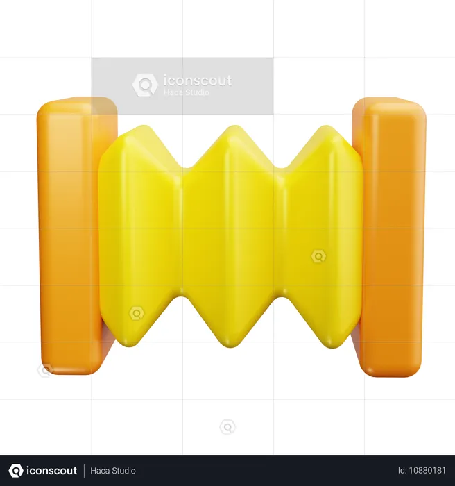 Accordion  3D Icon