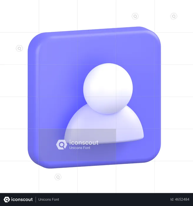 Account  3D Icon