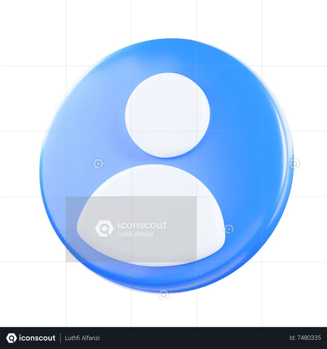 Account  3D Icon