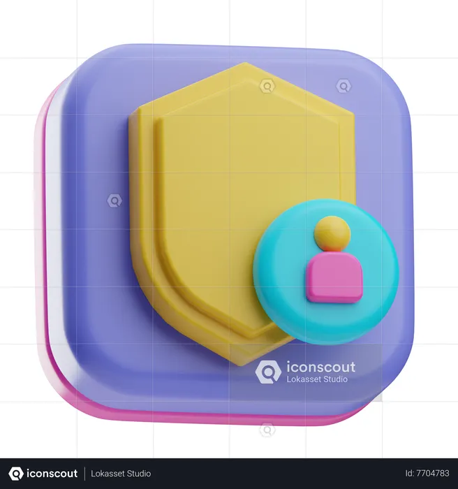 Account Security  3D Icon