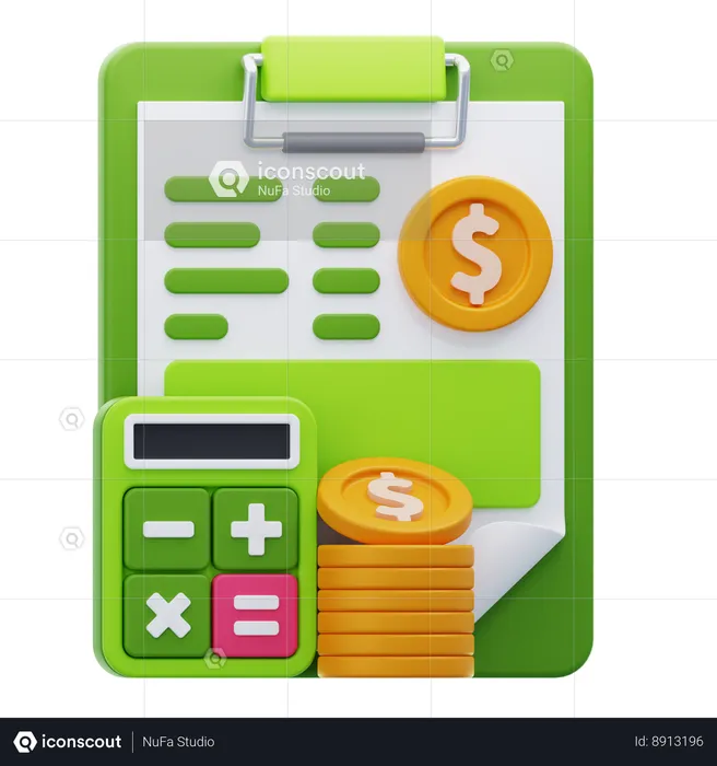 ACCOUNTING  3D Icon