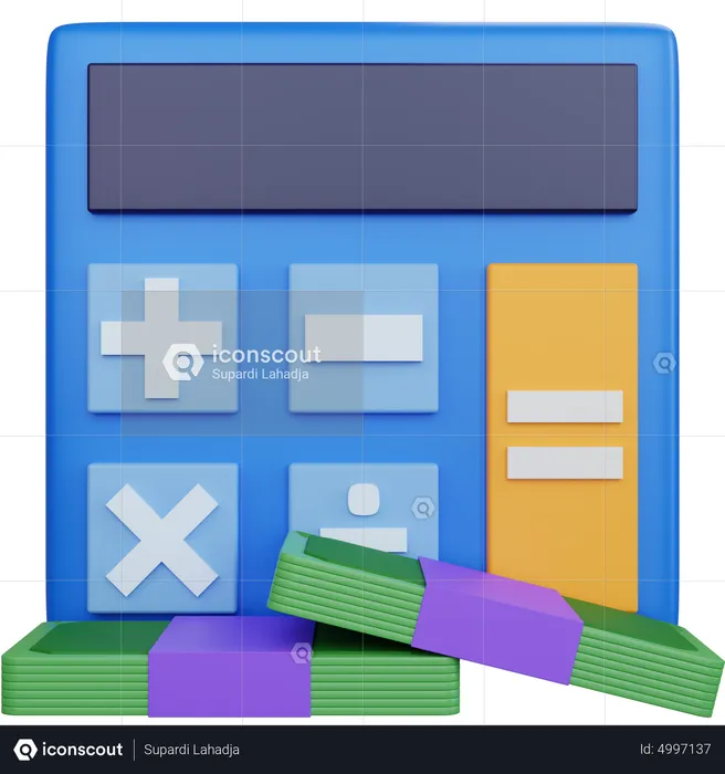 Accounting  3D Icon