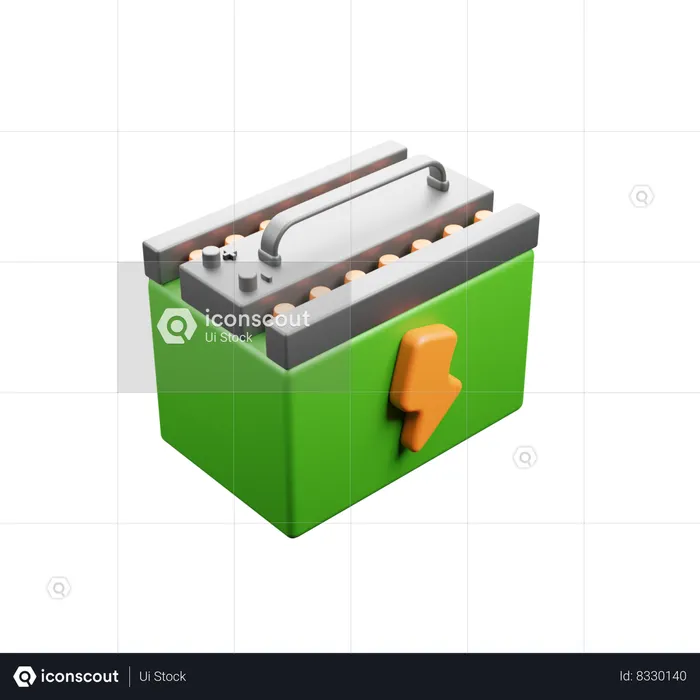 Accumulator  3D Icon