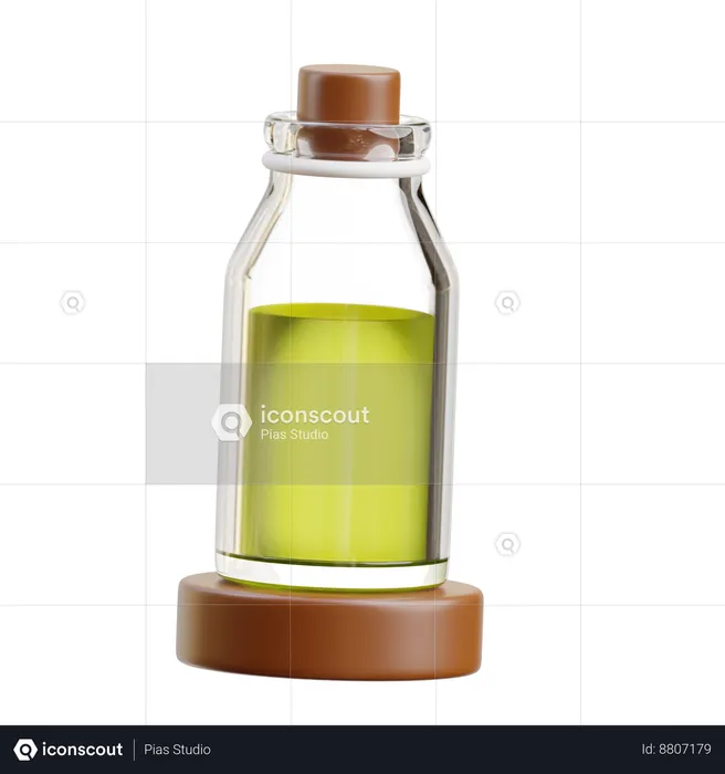 Aceite de oliva  3D Icon