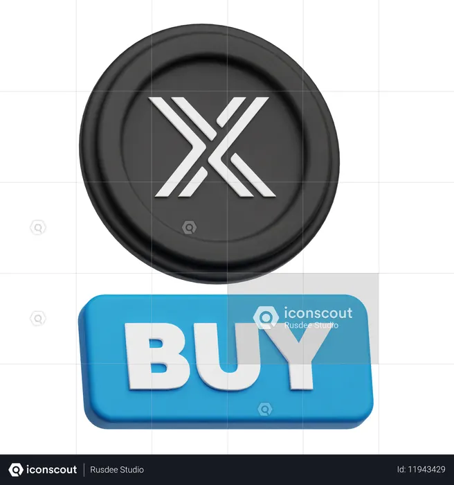 Achat immuable  3D Icon