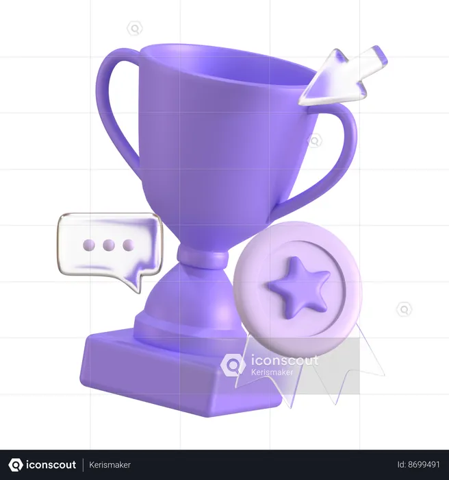 Achievement  3D Icon