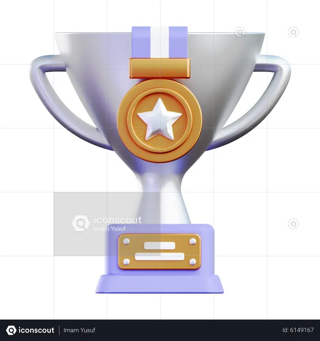 Achievement Tropy  3D Icon