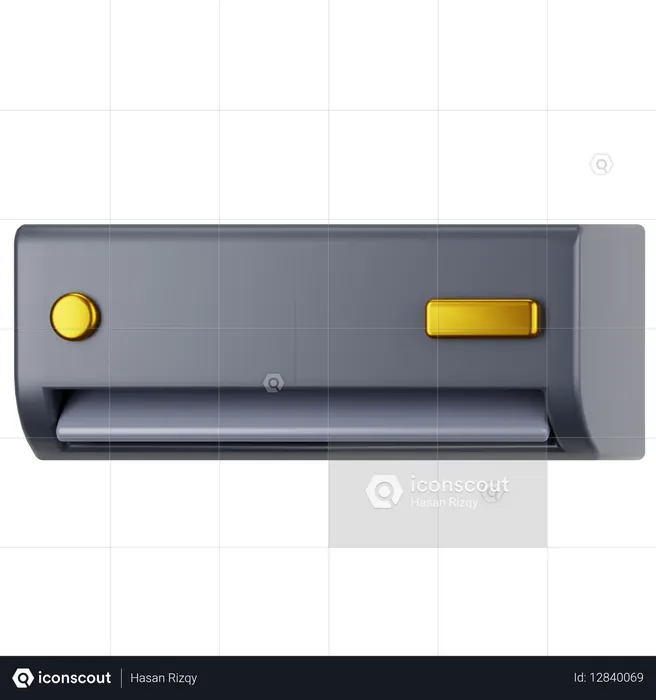 Acondicionador de aire  3D Icon