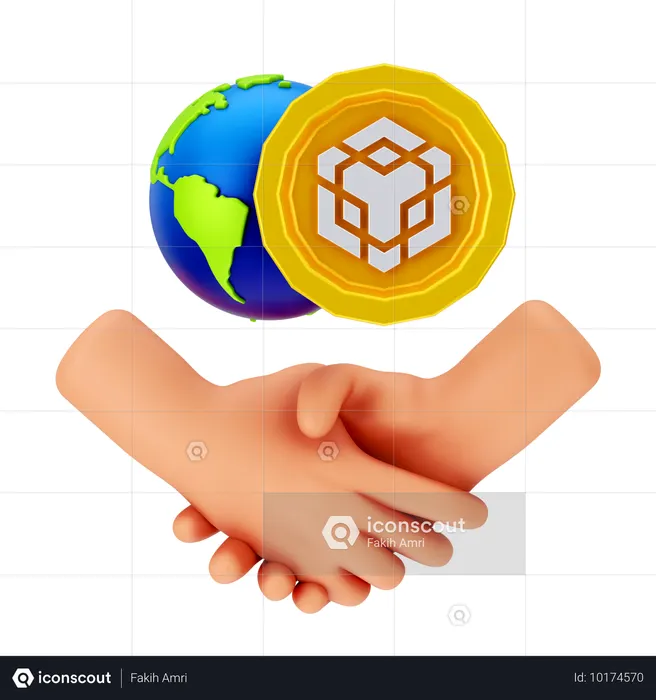 Acordo binance  3D Icon