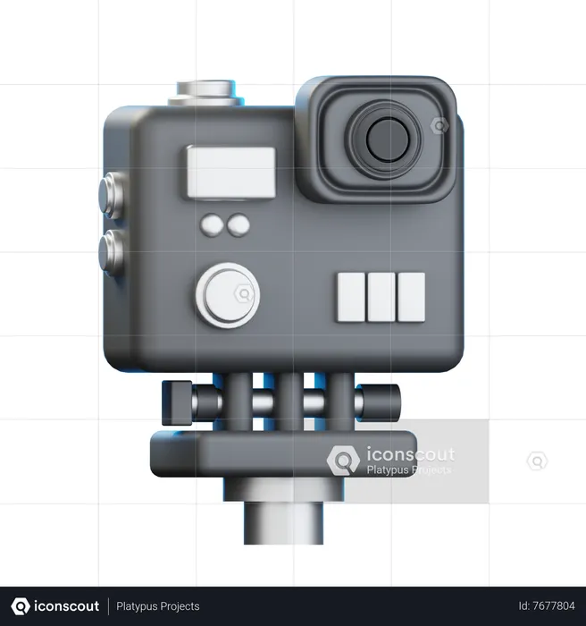 Action Cam  3D Icon