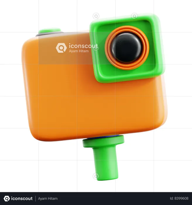 Action cam  3D Icon