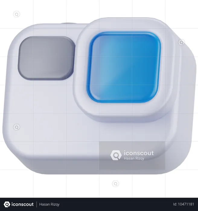 Action camera  3D Icon