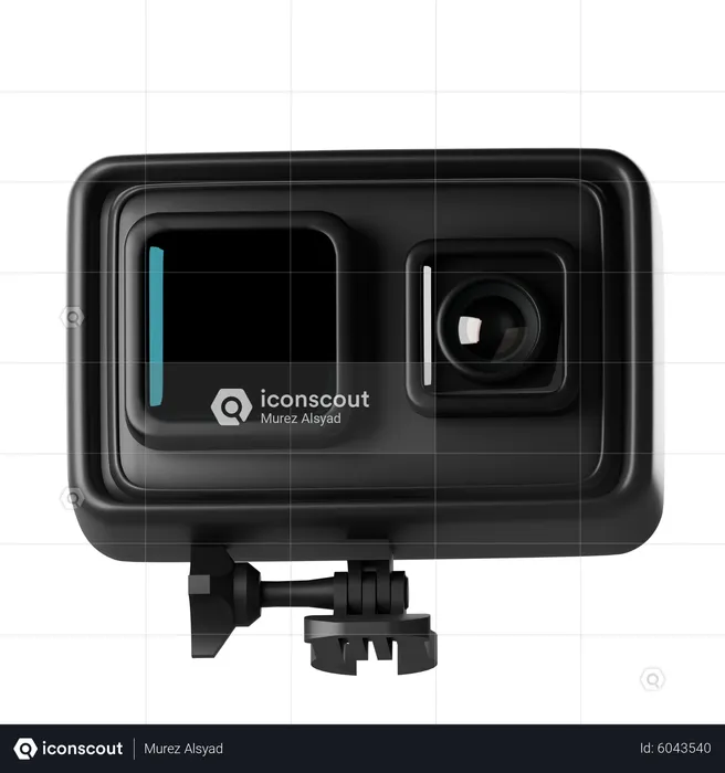 Action Camera  3D Icon