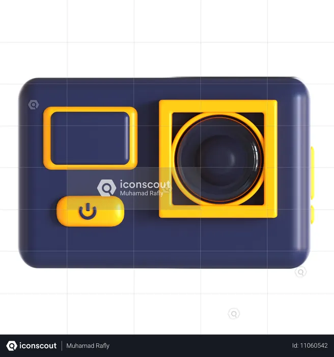 Action Camera  3D Icon