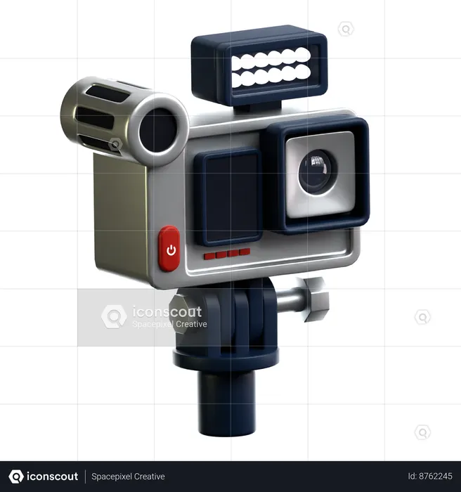 Action Camera  3D Icon