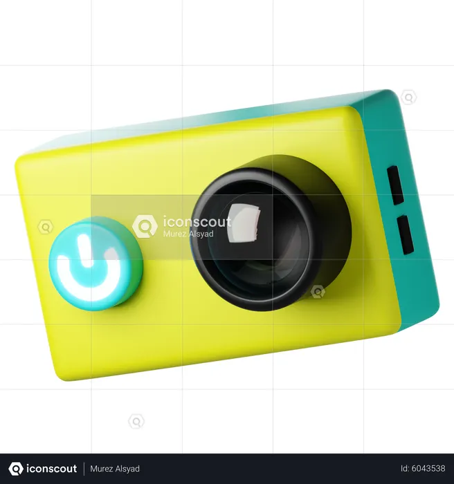 Action Camera  3D Icon