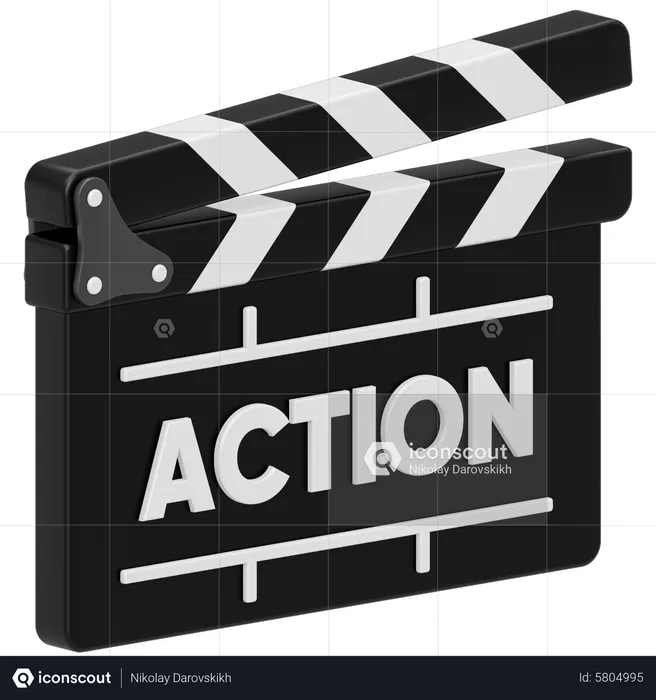 Action Clapping  3D Icon
