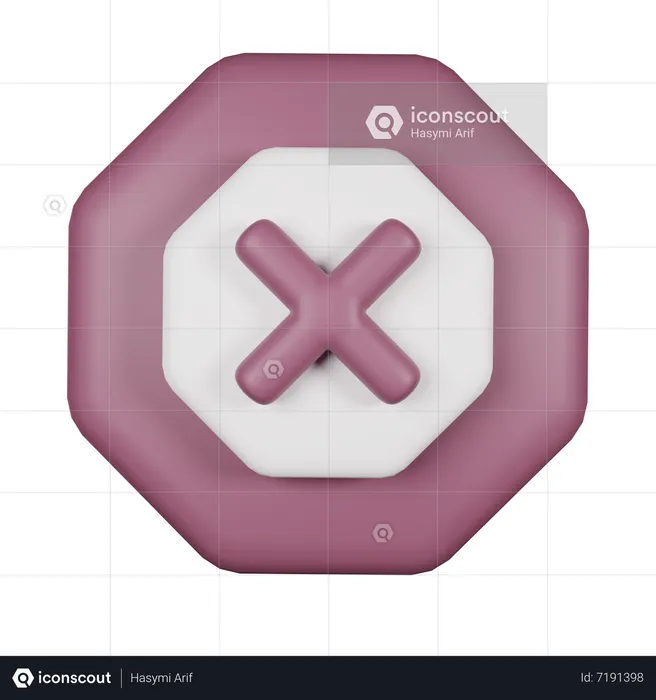 Ad Blocker  3D Icon